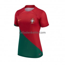 Fußballtrikot Portugal Dame Heim World Cup 2022 Kurzarm