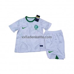 Fußballtrikot Saudi-Arabien Kinder Heim World Cup 2022 Kurzarm