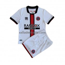 Fußballtrikot Sheffield United Kinder Auswärts 2022-2023 Kurzarm