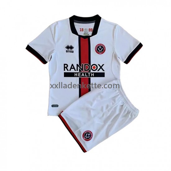 Fußballtrikot Sheffield United Kinder Auswärts 2022-2023 Kurzarm