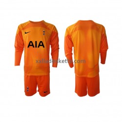 Fußballtrikot Tottenham Hotspur Torwart Kinder Auswärts 2022-2023 Langarm
