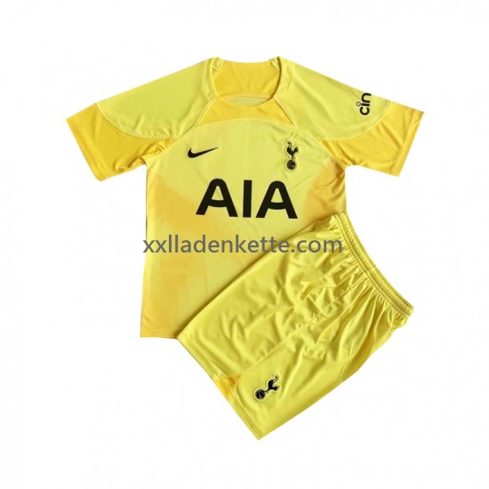 Fußballtrikot Tottenham Hotspur Torwart Kinder Heim 2022-2023 Kurzarm