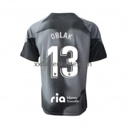 Fußballtrikot Atlético Madrid Jan Oblak 13 Torwart Herren Auswärts 2022-2023 Kurzarm
