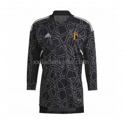Fußballtrikot Belgien Torwart Herren Heim World Cup 2022 Langarm