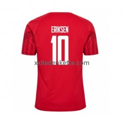 Fußballtrikot Dänemark Christian Eriksen 10 Herren Heim World Cup 2022 Kurzarm