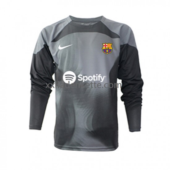 Fußballtrikot FC Barcelona Torwart Herren Auswärts 2022-2023 Langarm
