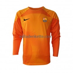Fußballtrikot FC Barcelona Torwart Herren Ausweich 2022-2023 Langarm