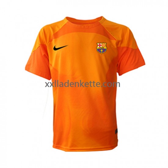 Fußballtrikot FC Barcelona Torwart Herren Ausweich 2022-2023 Kurzarm