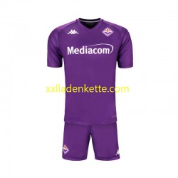 Fußballtrikot AC Florenz Kinder Heim 2024-2025 Kurzarm