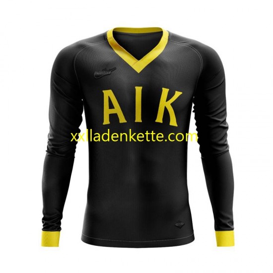 Fußballtrikot AIK 100 Anniversary Herren Heim 2024 Langarm