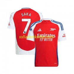 Fußballtrikot Arsenal Bukayo Saka 7 Herren Heim 2024-2025 Kurzarm