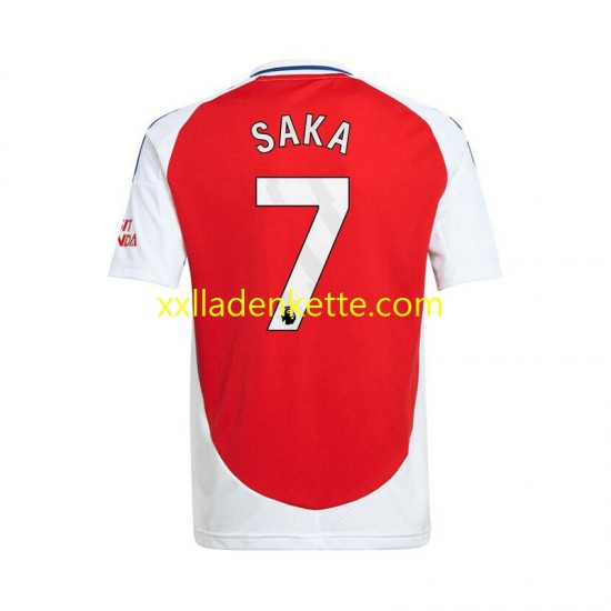 Fußballtrikot Arsenal Bukayo Saka 7 Herren Heim 2024-2025 Kurzarm