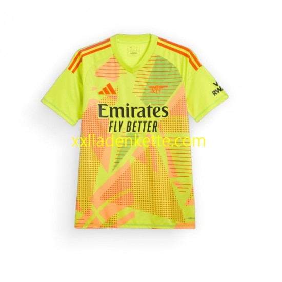 Fußballtrikot Arsenal Torwart Herren Heim 2024-2025 Kurzarm