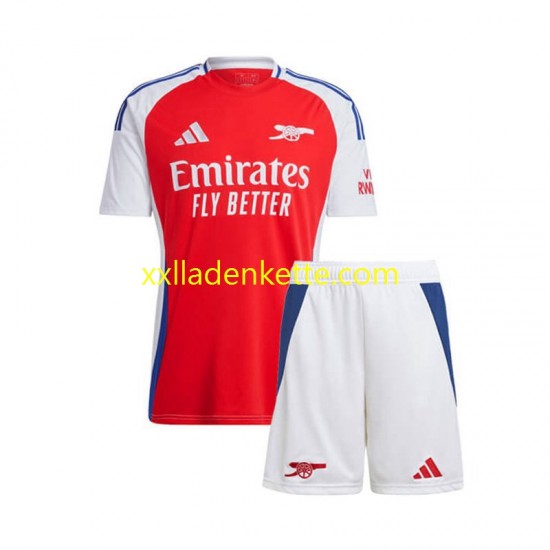 Fußballtrikot Arsenal Kinder Heim 2024-2025 Kurzarm