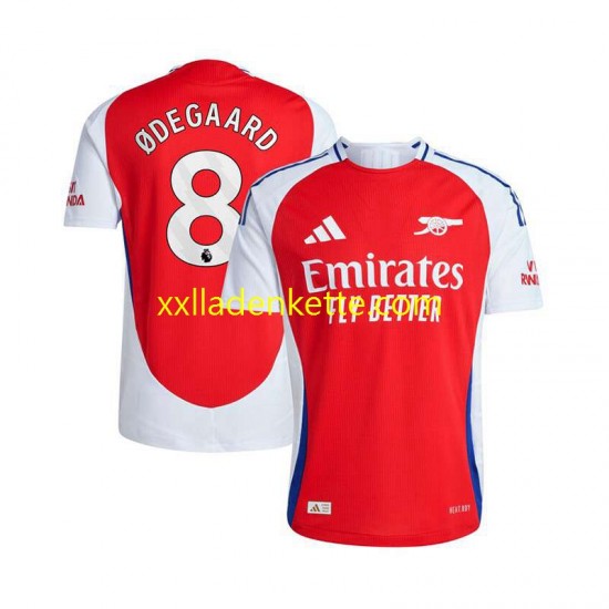 Fußballtrikot Arsenal Martin Odegaard 8 Herren Heim 2024-2025 Kurzarm