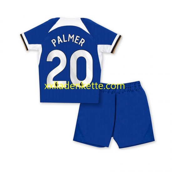 Fußballtrikot Chelsea Cole Palmer 20 Kinder Heim 2023-2024 Kurzarm