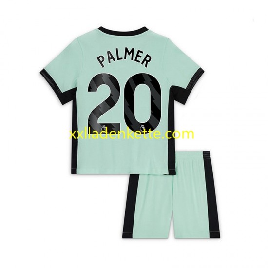 Fußballtrikot Chelsea Cole Palmer 20 Kinder Ausweich 2023-2024 Kurzarm