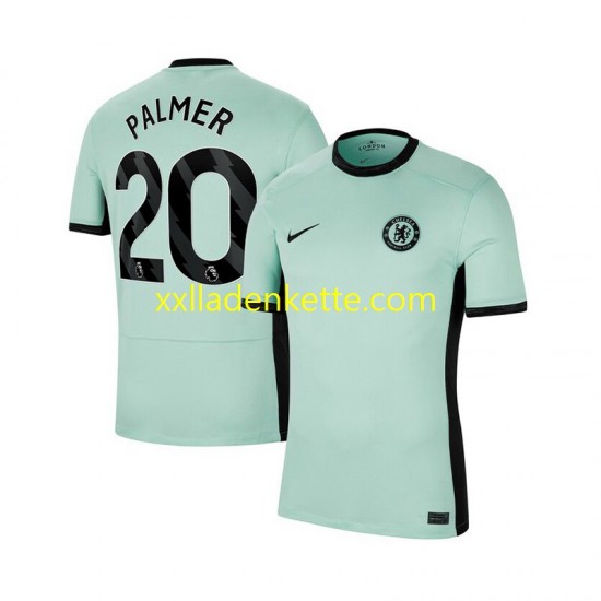 Fußballtrikot Chelsea Cole Palmer 20 Herren Ausweich 2023-2024 Kurzarm