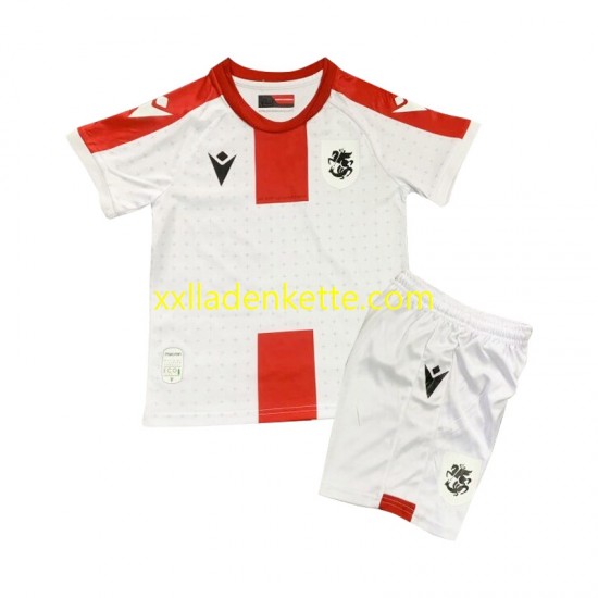 Fußballtrikot Georgia Kinder Heim 2024 Kurzarm