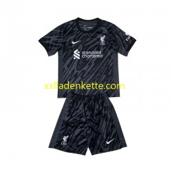 Fußballtrikot Liverpool Torwart Kinder Heim 2024-2025 Kurzarm