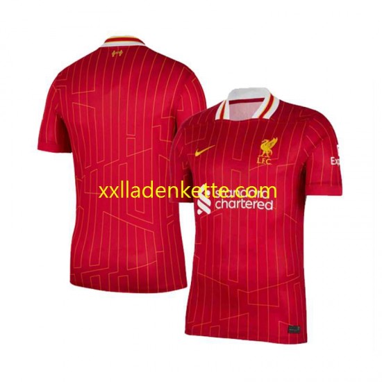 Fußballtrikot Liverpool Herren Heim 2024-2025 Kurzarm
