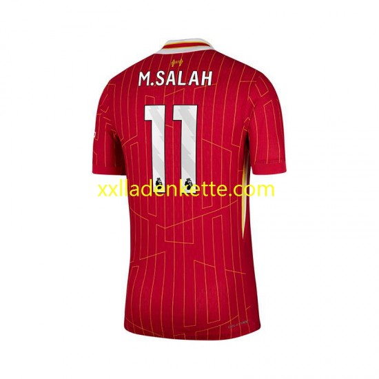 Fußballtrikot Liverpool Mohamed Salah 11 Herren Heim 2024-2025 Kurzarm