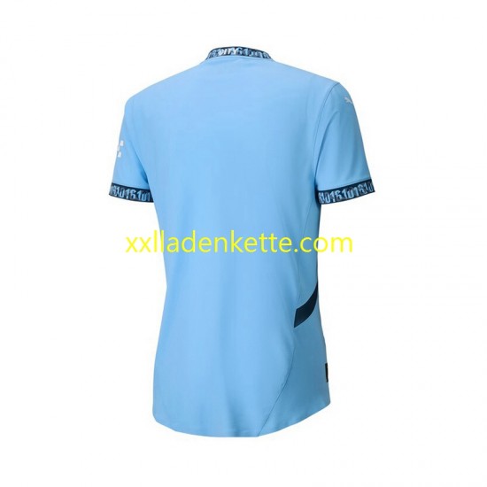 Fußballtrikot Manchester City Herren Heim 2024-2025 Kurzarm