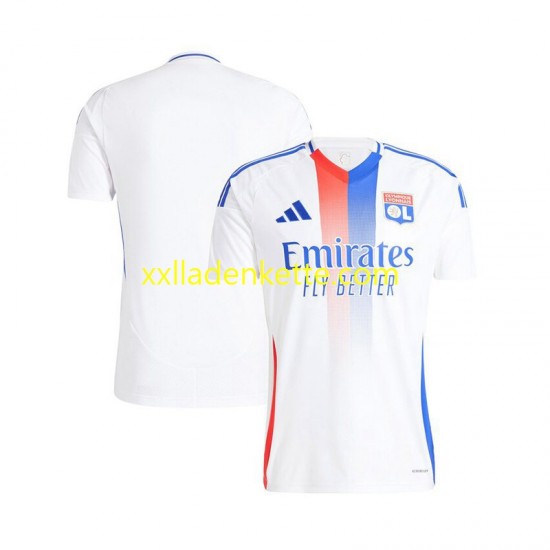 Fußballtrikot Olympique Lyon Herren Heim 2024-2025 Kurzarm