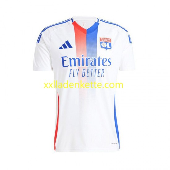 Fußballtrikot Olympique Lyon Herren Heim 2024-2025 Kurzarm