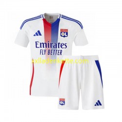 Fußballtrikot Olympique Lyon Kinder Heim 2024-2025 Kurzarm