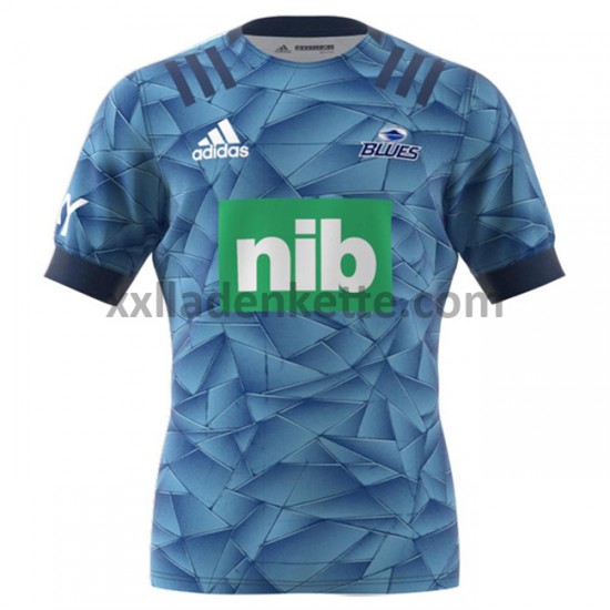 Fußballtrikot Auckland Blues Rugby Heim 2020 Kurzarm