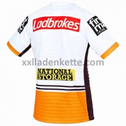 Fußballtrikot Brisbane Broncos Rugby Auswärts 2021 Kurzarm