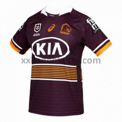 Fußballtrikot Brisbane Broncos Rugby Heim 2021 Kurzarm