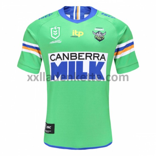 Fußballtrikot Canberra Raiders Rugby Heim 2021 Kurzarm