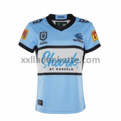 Fußballtrikot Cronulla Sutherland Sharks Rugby Heim 2021 Kurzarm
