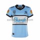 Fußballtrikot Cronulla Sutherland Sharks Rugby Heim 2021 Kurzarm