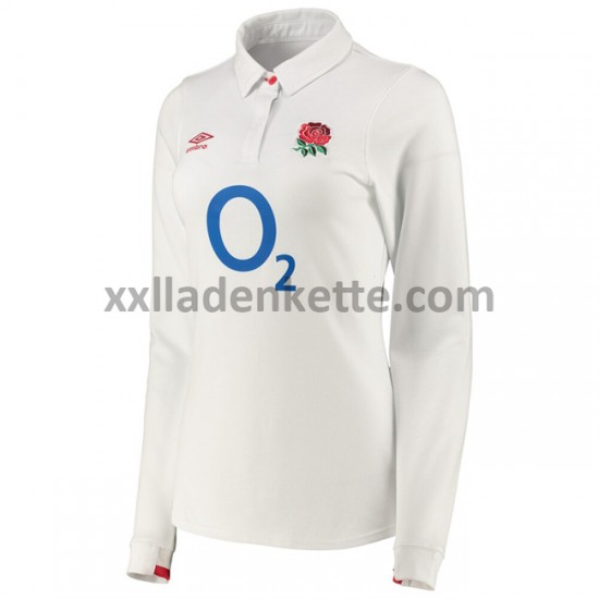 Fußballtrikot England Rugby Classic Dame Heim 2020-2021 Langarm