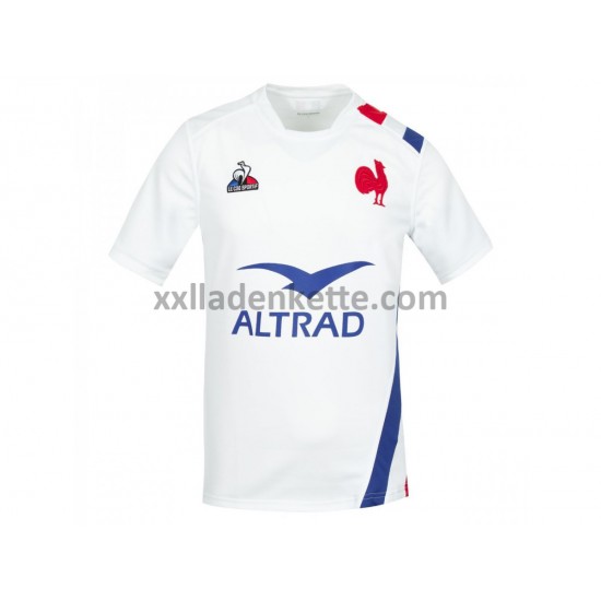 Fußballtrikot Frankreich Rugby Auswärts 2021-2022 Kurzarm