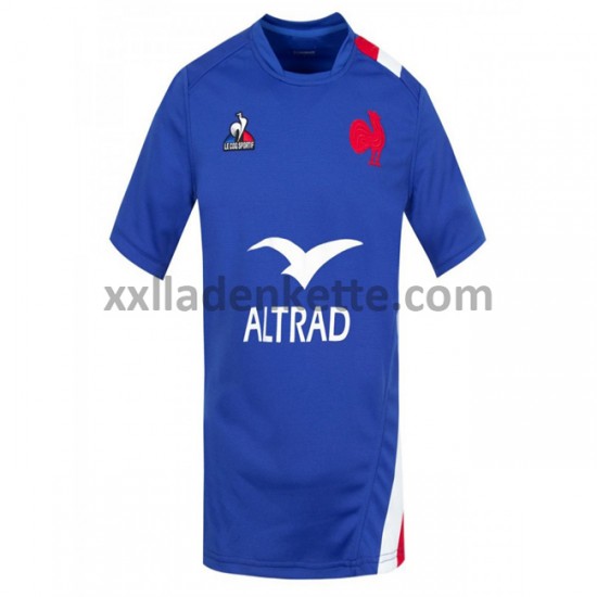 Fußballtrikot Frankreich Rugby Heim 2021-2022 Kurzarm