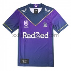 Fußballtrikot Melbourne Storm Rugby Heim 2021 Kurzarm