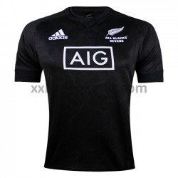 Fußballtrikot Neuseeland 7S Rugby Heim 2020-2021 Kurzarm