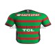 Fußballtrikot South Sydney Rabbitohs Rugby Heim 2020 Kurzarm