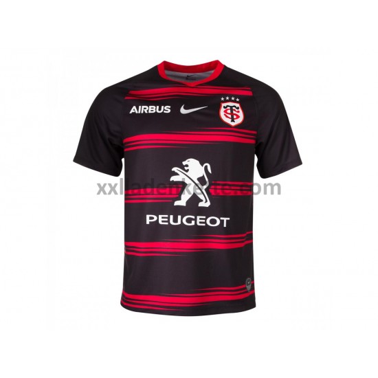 Fußballtrikot Stade Toulousain Rugby Heim 2020-2021 Kurzarm