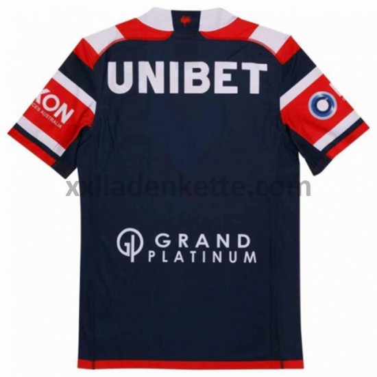 Fußballtrikot Sydney Roosters Rugby Heim 2021 Kurzarm
