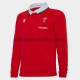 Fußballtrikot Wales Rugby Classic Heim 2020-2021 Langarm