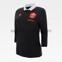 Fußballtrikot Wales Rugby Classic Dame Auswärts 2020-2021 Langarm