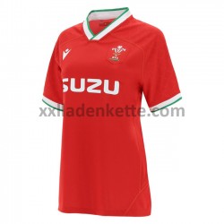 Fußballtrikot Wales Rugby Dame Heim 2020-2021 Kurzarm