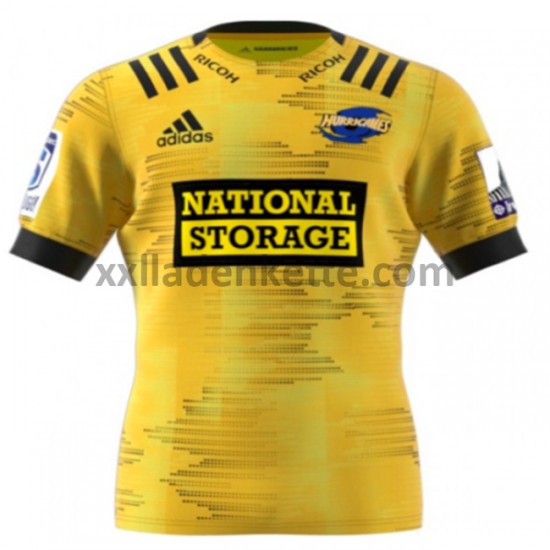 Fußballtrikot Wellington Hurricanes Rugby Heim 2020 Kurzarm