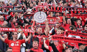 Bayer 04 Leverkusen gewinnt zum ersten Mal den Bundesligatitel