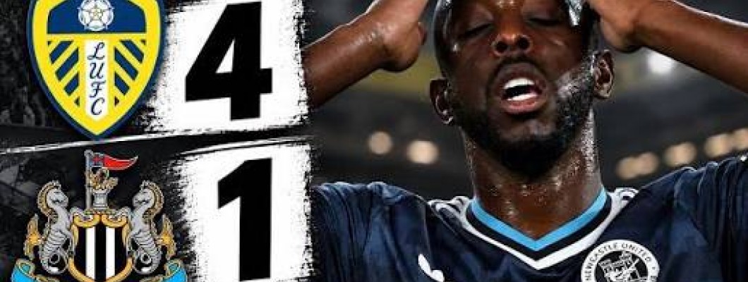 Leeds United deklassiert Newcastle United mit 4-1